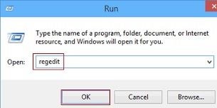open windows registry editor