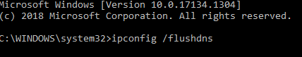 flush dns