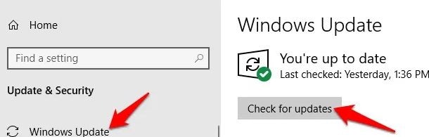 Perform Windows Update