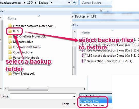 recover onenote from computer backup 3