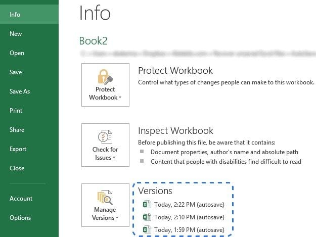 memulihkan file excel pada windows 10 1