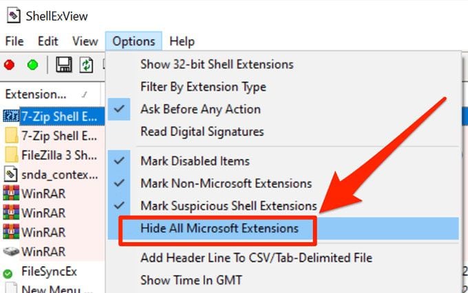 disable third party extensions 1