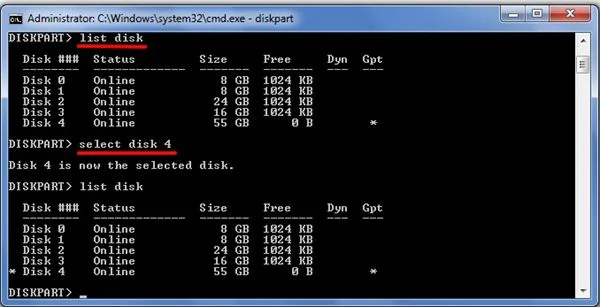 masukkan-perintah-pilih-disk