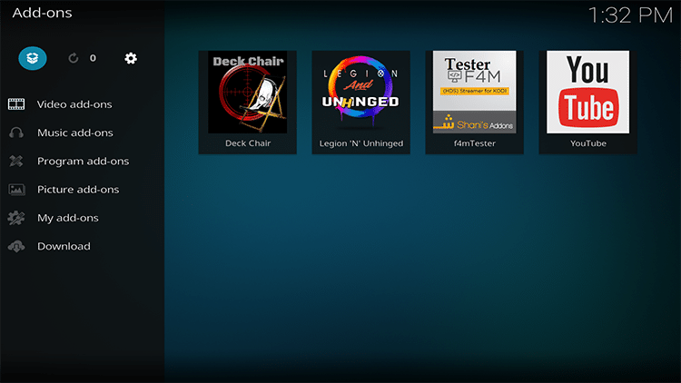 upgrade kodi for mac