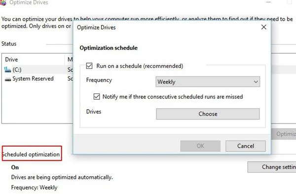 optimization-schedule-settings