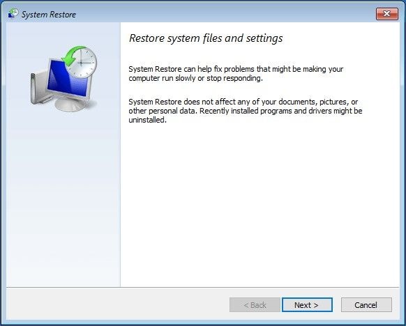 restore-windows-to-fix-windows-drive-locked-1