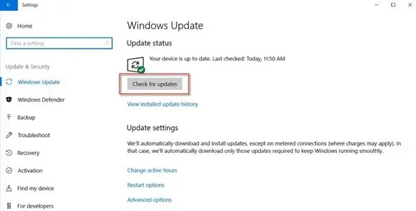 mise à jour de Windows 10-3