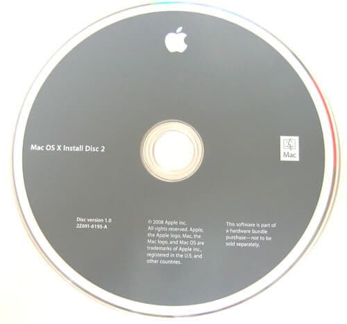 boot mac ke dalam mode pemulihan dengan menggunakan disk instalasi