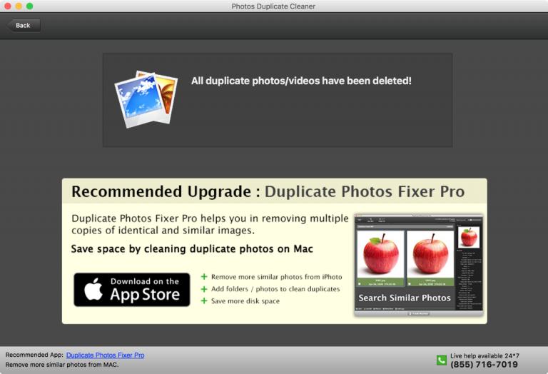 show duplicate photos mac