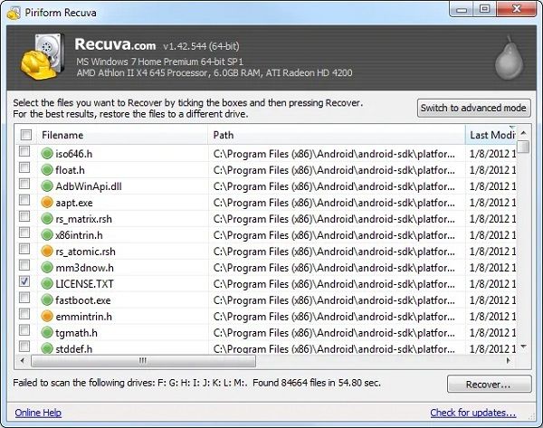 Recuva Free Data Recovery Software Review [2022]
