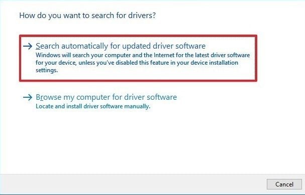 Search Drivers Automatically