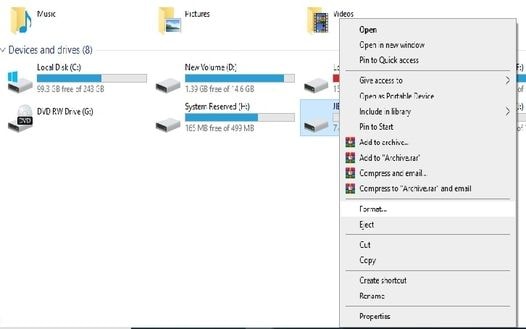 Deshacer Desafortunadamente maletero Solucionado: "Las Unidades USB Muestran 0 Bytes" en Windows