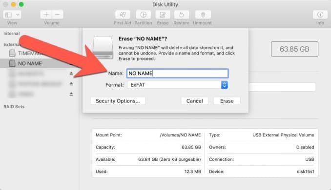 how to format sd card for camera