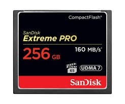 Compact Flash Type 256GB