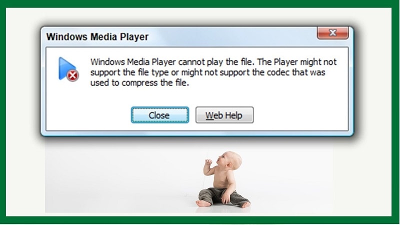 Memperbaiki Windows Media Player yang tidak dapat memutar file