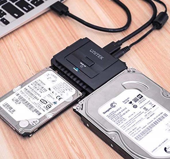 attach hard drive to computer