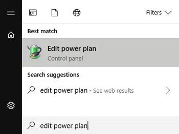 edit power plan