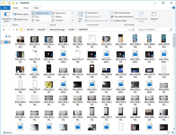 copy the files from apple photos folder