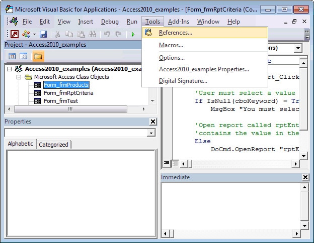 office 2010 visual basic for applications download