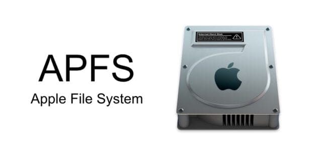 File system APFS