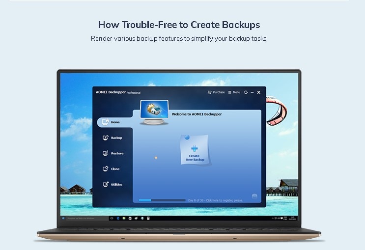 How to backup files with Backupper
