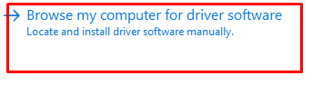 how to update drivers manually