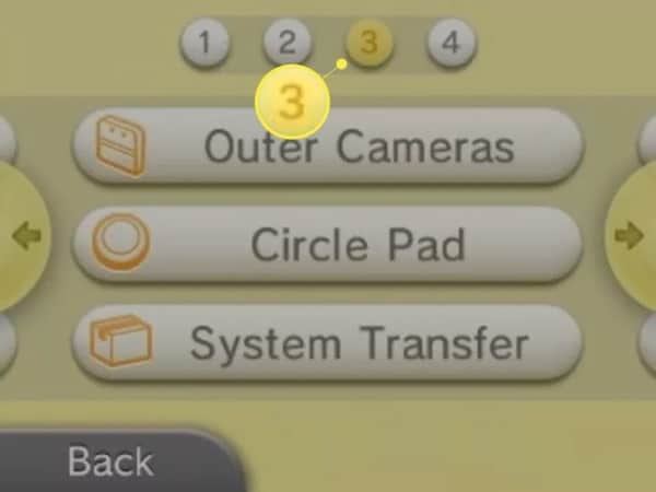 select system transfer option