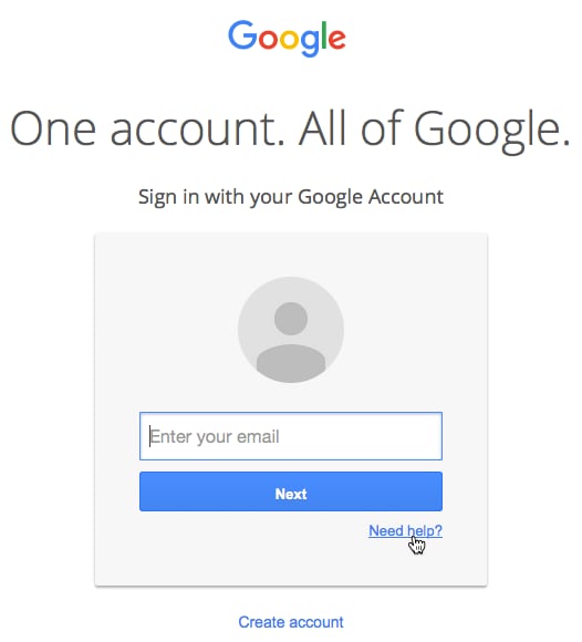 Acceder a la cuenta de Google