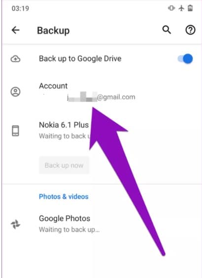 google photos backup stuck windows