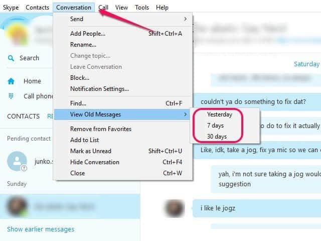 skype messages not sending fix