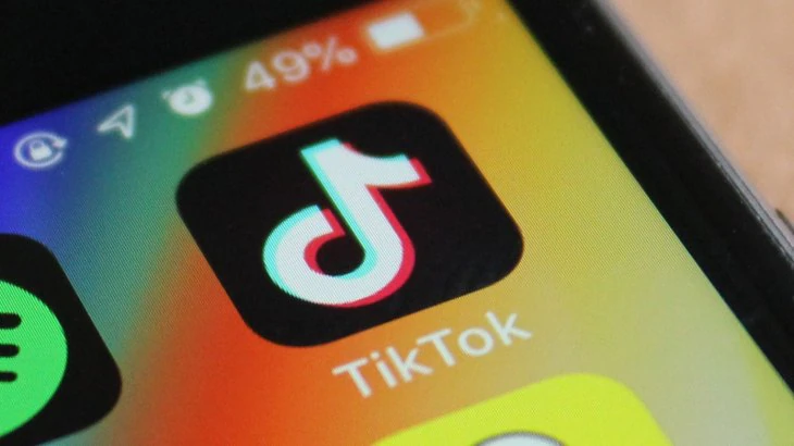 Open TikTok on your phone