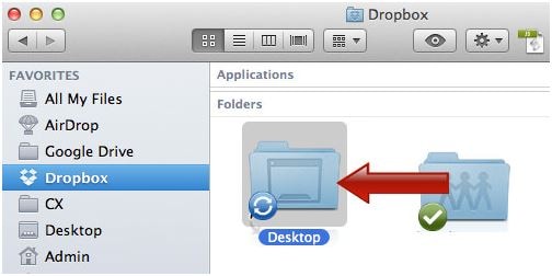 Sync Desktop Folder