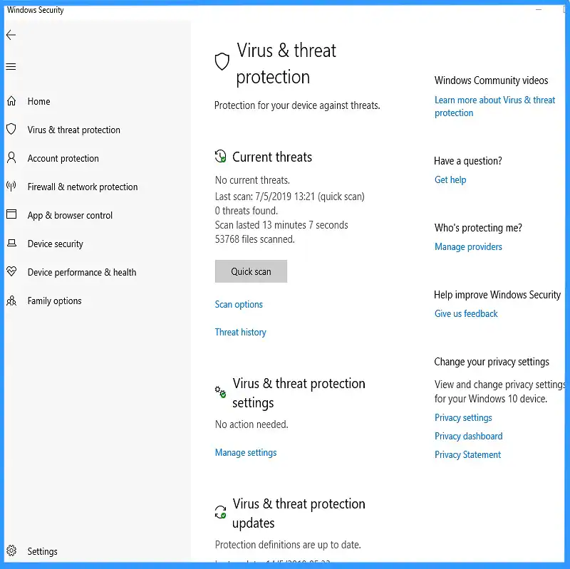 exe files automatically deleted windows 10