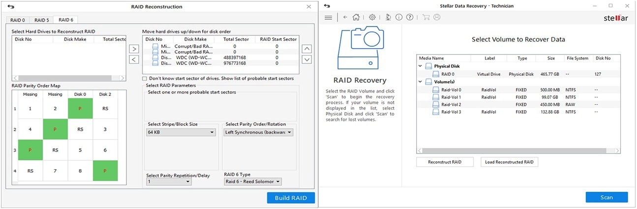 
raid6 data recovery software