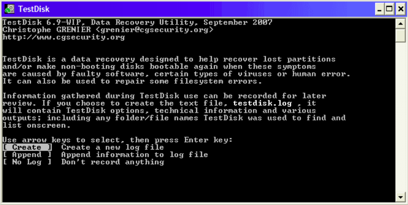 launch hetman partition recovery alternative testdisk