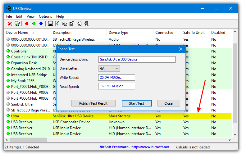 usbdeview software