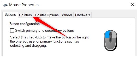 customize mouse cursor on windows 