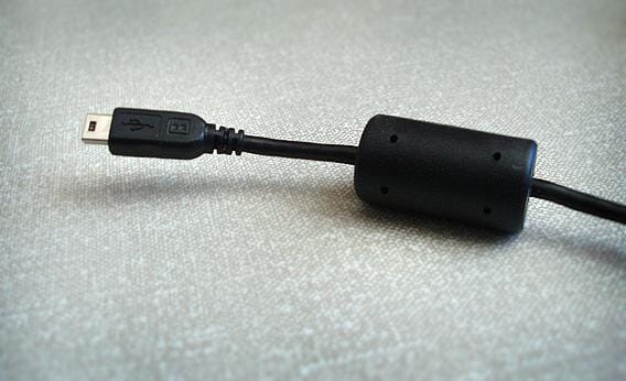cylinder at the end of charging cable