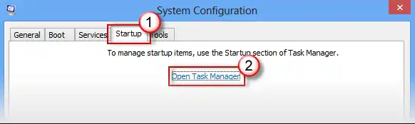 open task manager