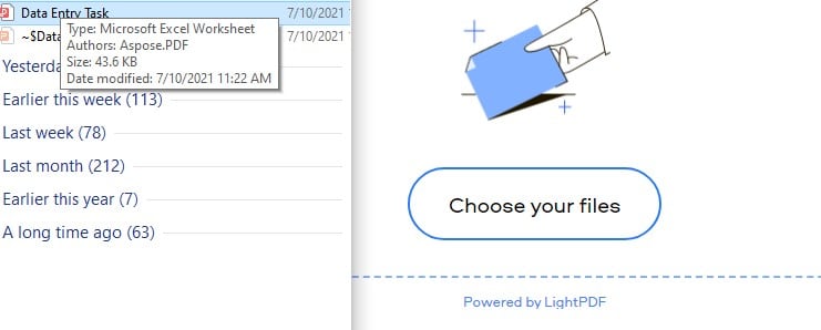 open pdfchef online pdf to google sheet converter and upload your pdf files