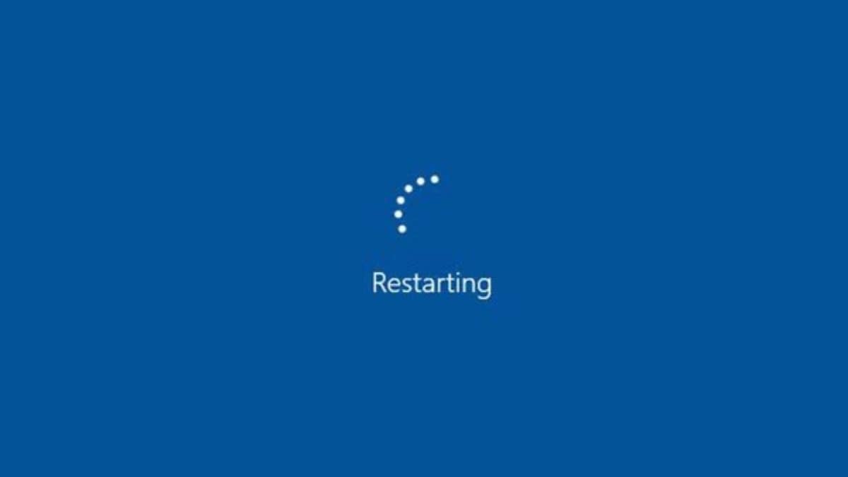 restarting windows computer