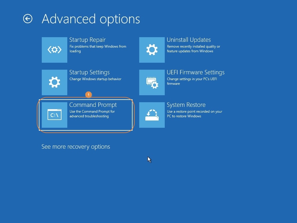 click command prompt