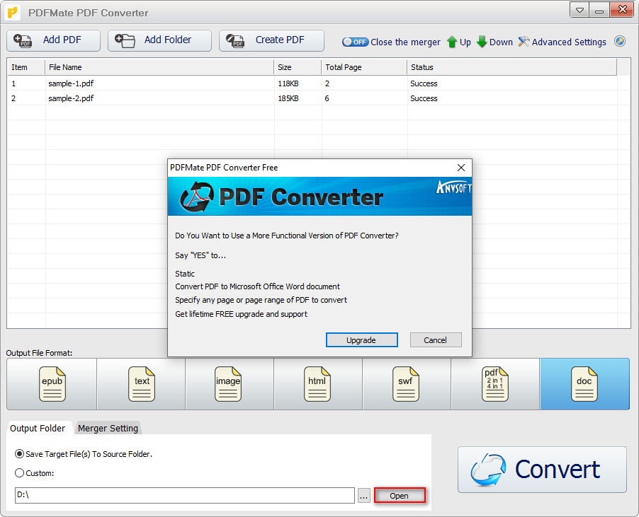 convert pdf files to epub with ocr enabled