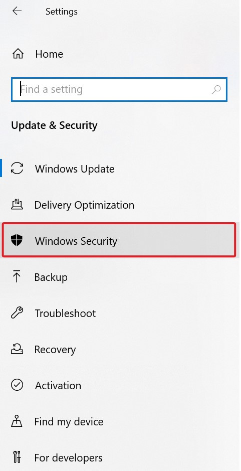 windows security check