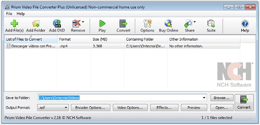 prism video converter