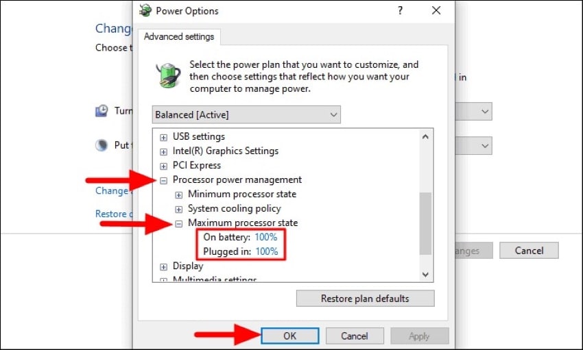 increase maximum processor state