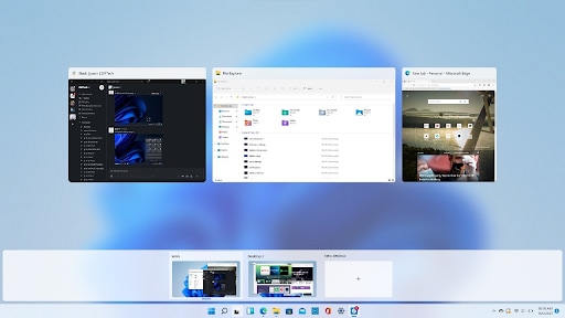 select your desktop