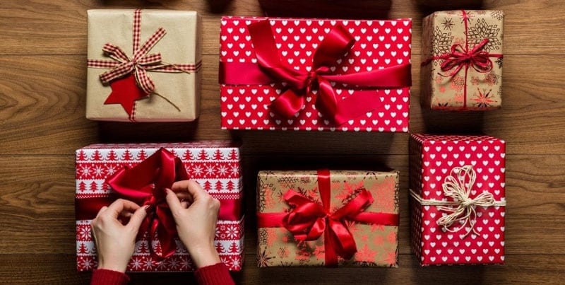 ideas para empacar regalos navideños