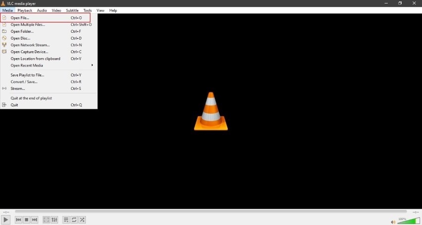 abra arquivos mkv no vlc