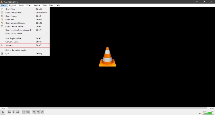 vlc streaming feature